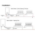 12KW floor heat system hot water electric combi boiler for home